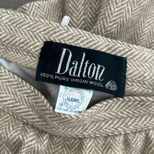 Dalton Pure Virgin Wool Herringbone Pants